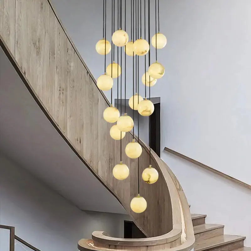 Marble Chandelier Global Pendant — product view