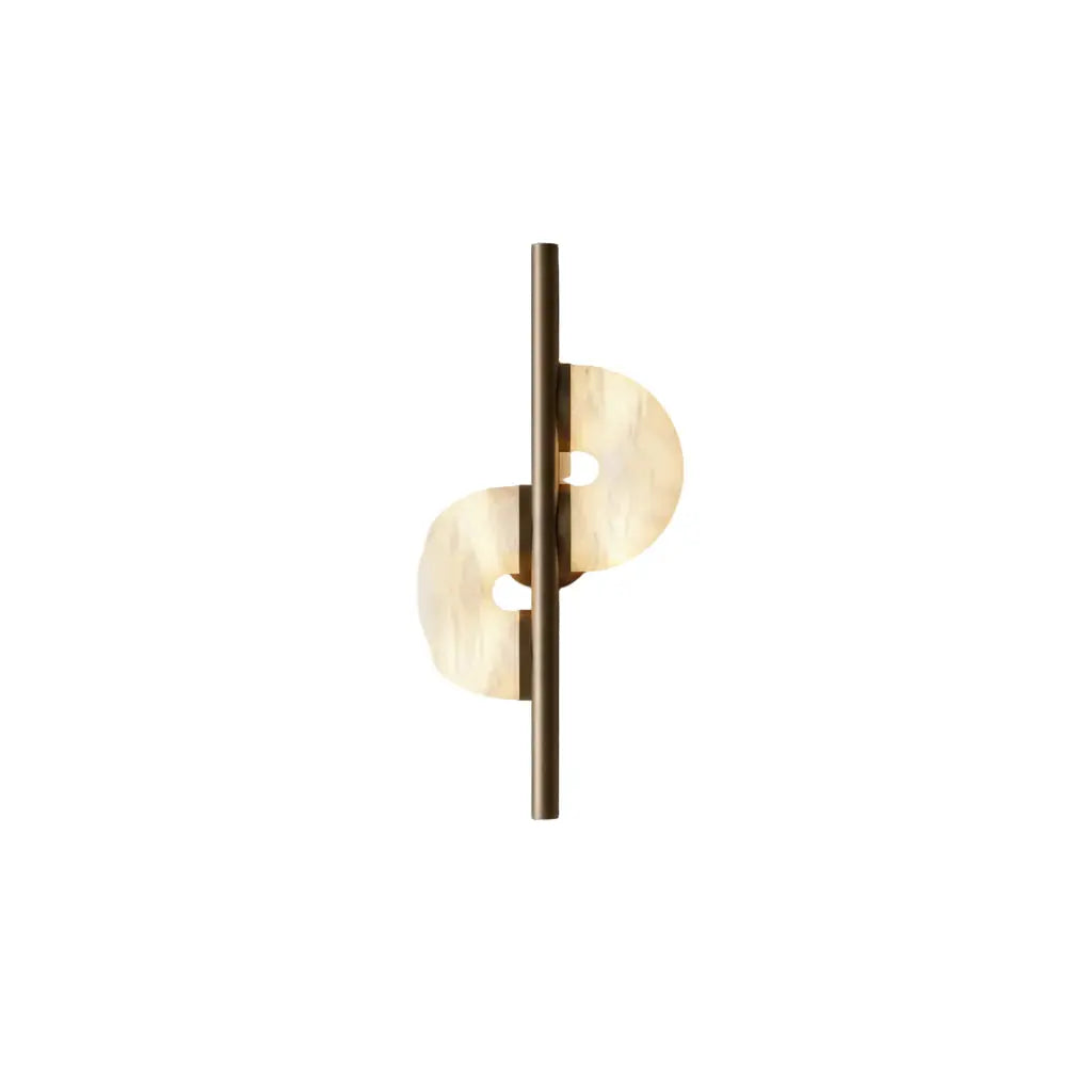 Modern Global Alabaster Wall Light — product view