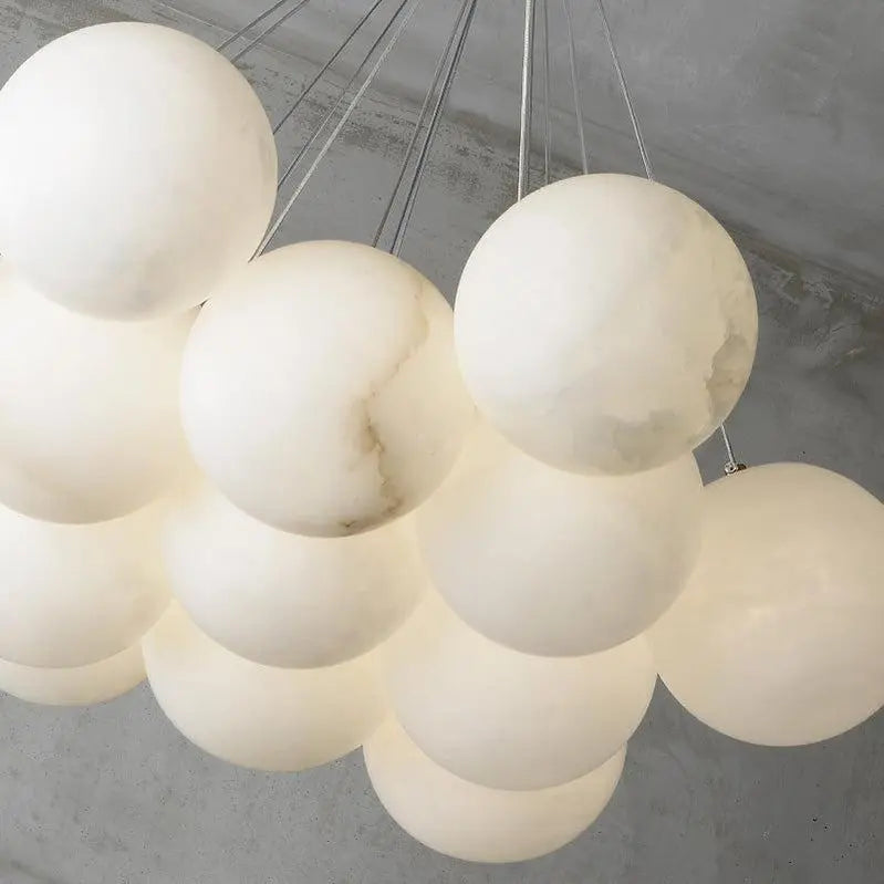 Modern Pearl Alabaster Light — alternate product view 2