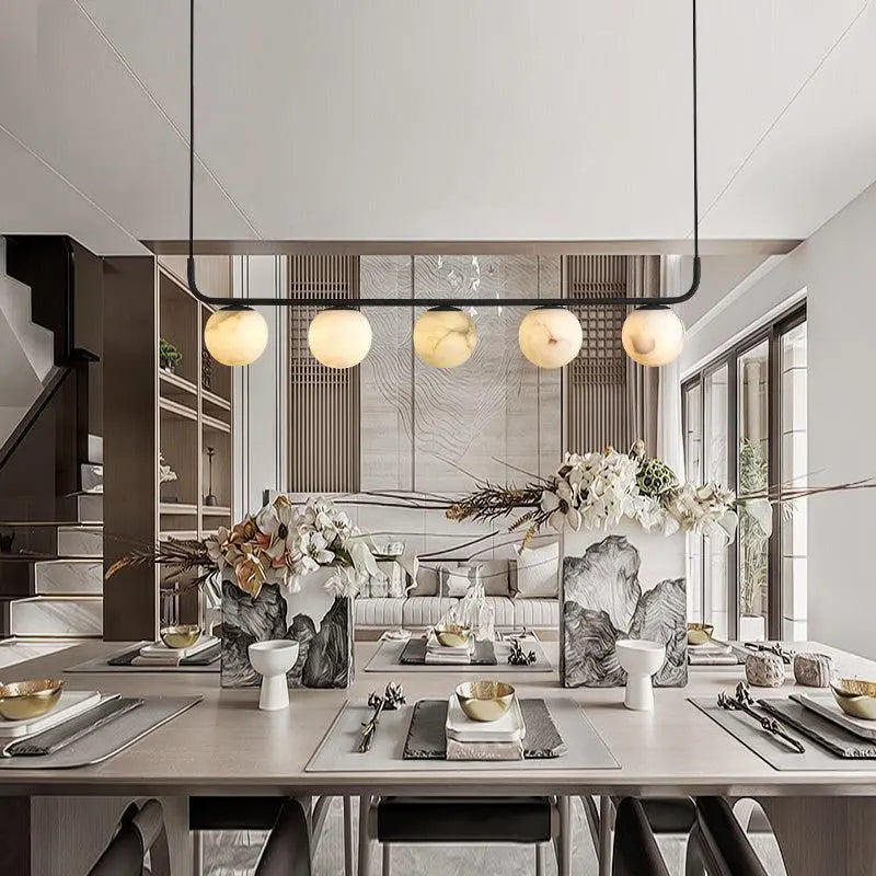 Alabaster Global Kitchen Island Pendant — alternate product view 3