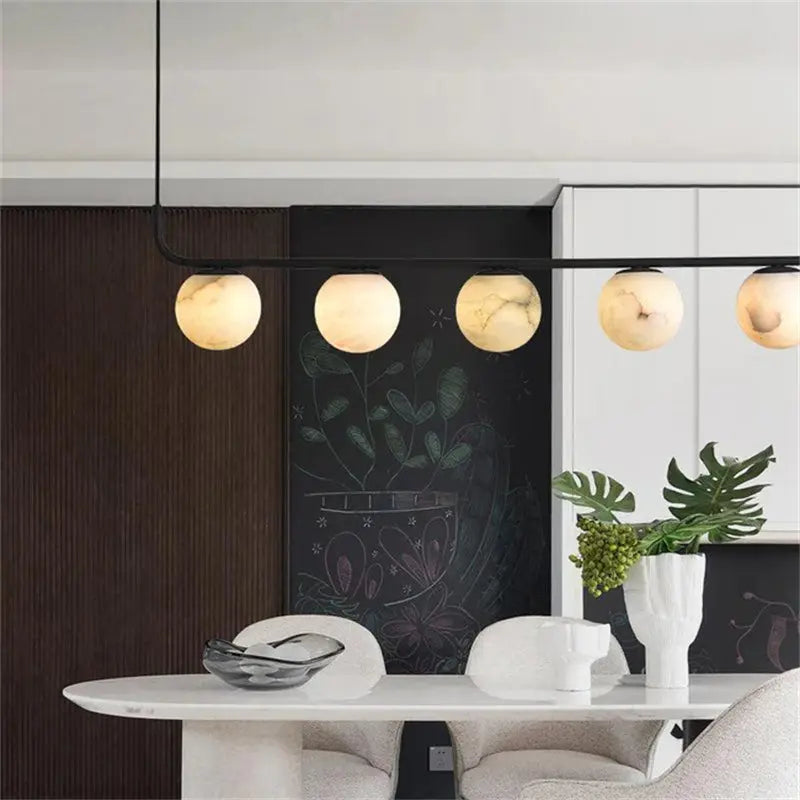 Alabaster Global Kitchen Island Pendant — alternate product view 4