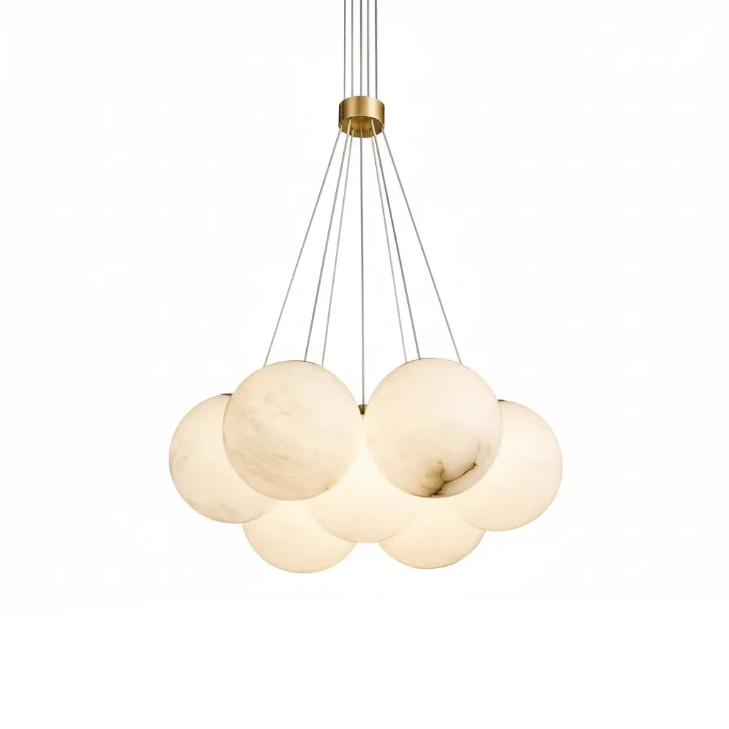 Modern Pearl Alabaster Light — alternate product view 1