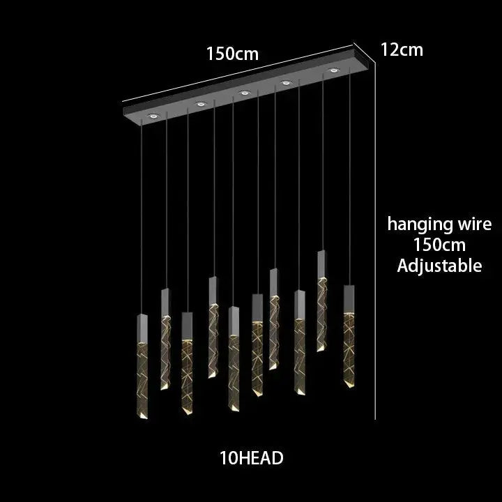 Rectangle Loft Chandelier — alternate product view 14