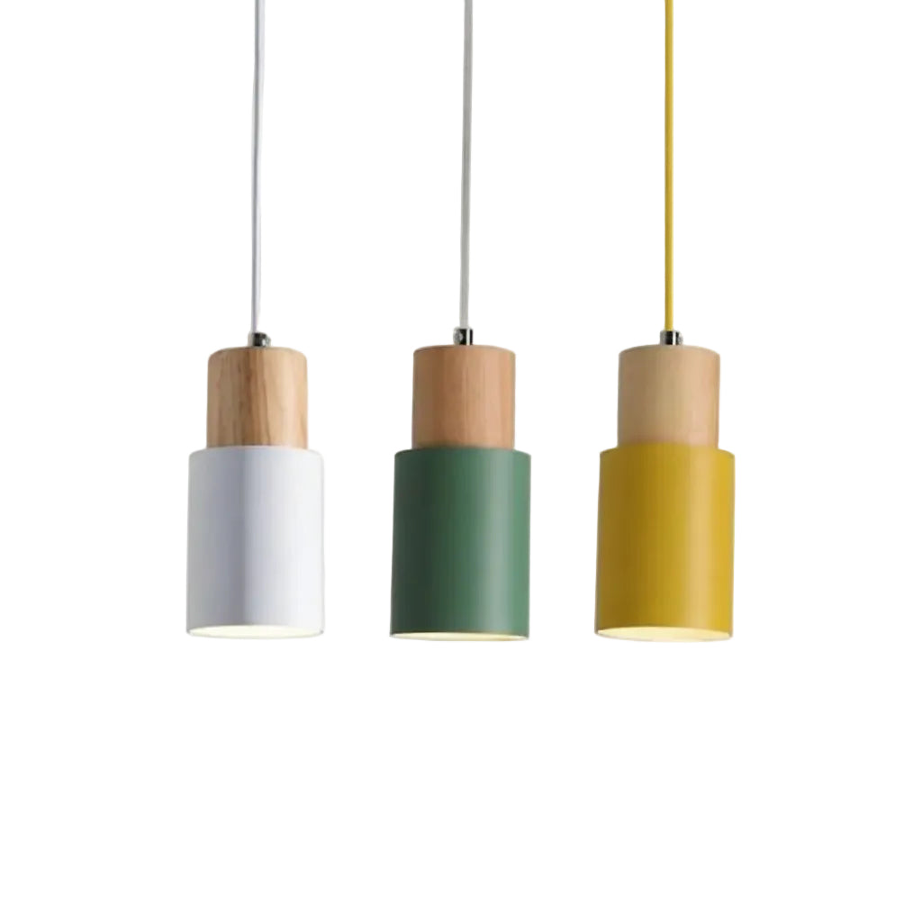 Designer Wooden Pendant Lights — product view