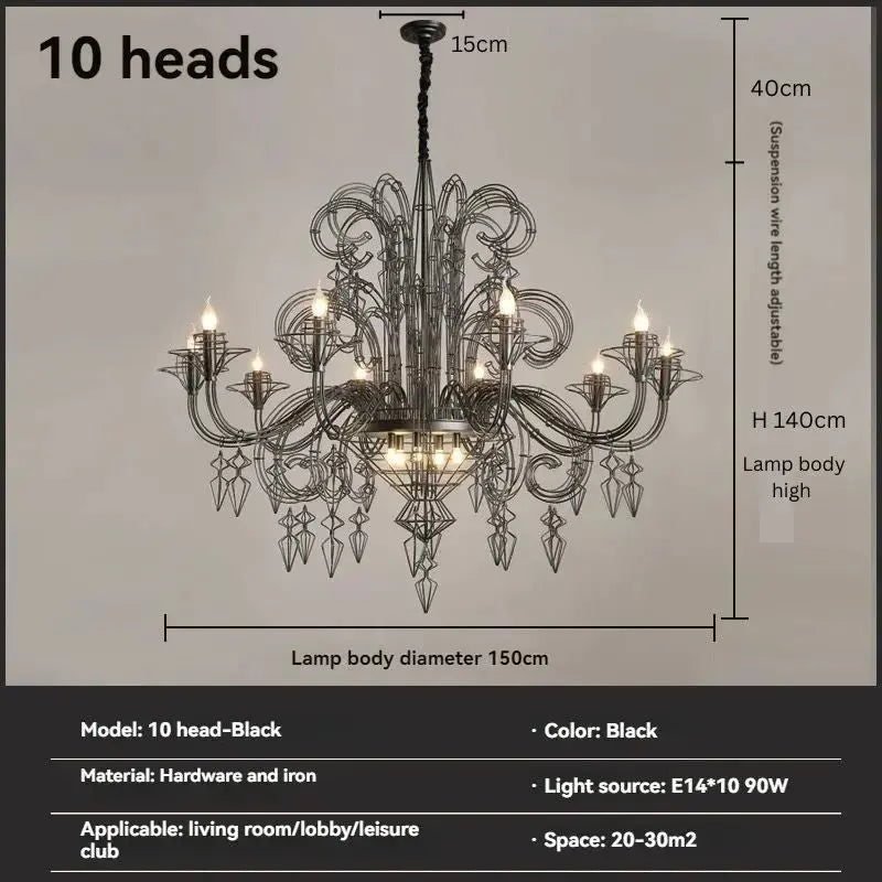 Iron Designer Baroque Lustre — alternate product view 13