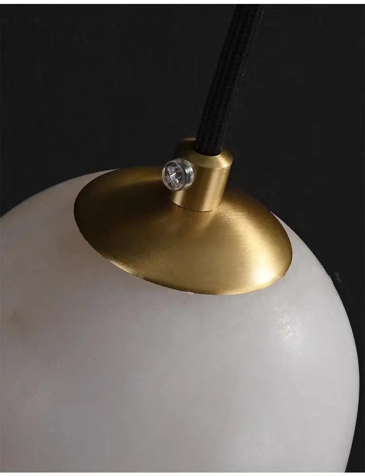 Petra Modern Alabaster Wall Sconce — alternate product view 7