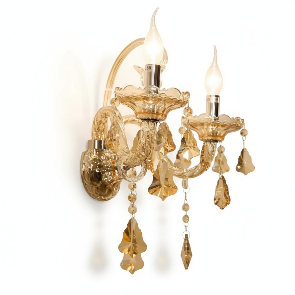 Cognac Unique Wall Luxury Lamp — alternate product view 5