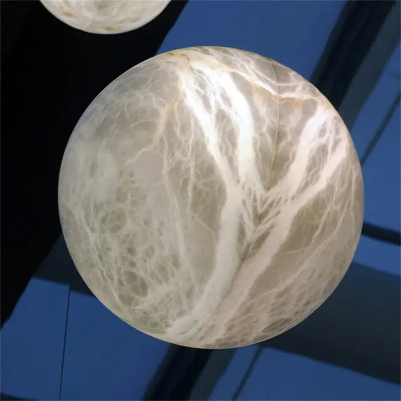 Alabaster Half Moon Wall Light — alternate product view 2
