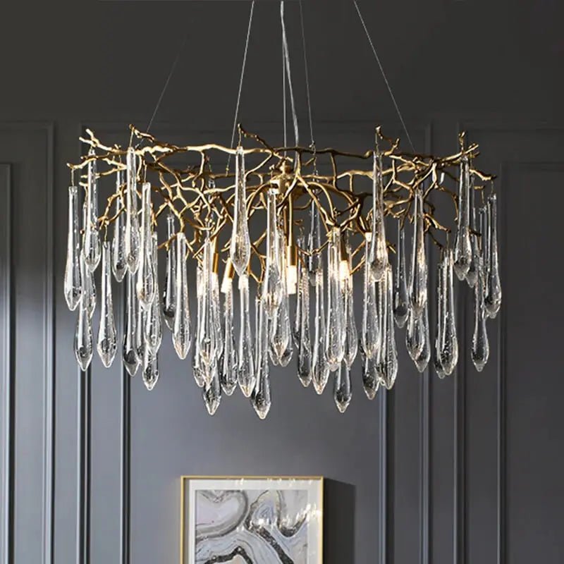 Decorative Raindrop Chandelier — alternate product view 4