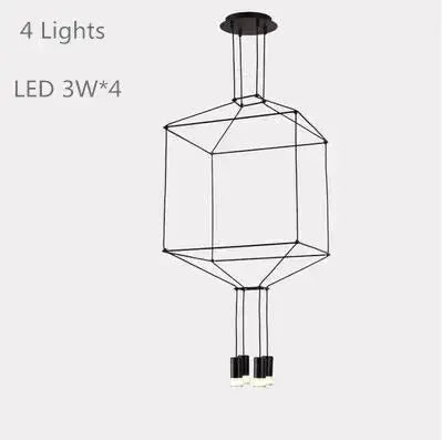 Postmodern Long Chandelier — alternate product view 16