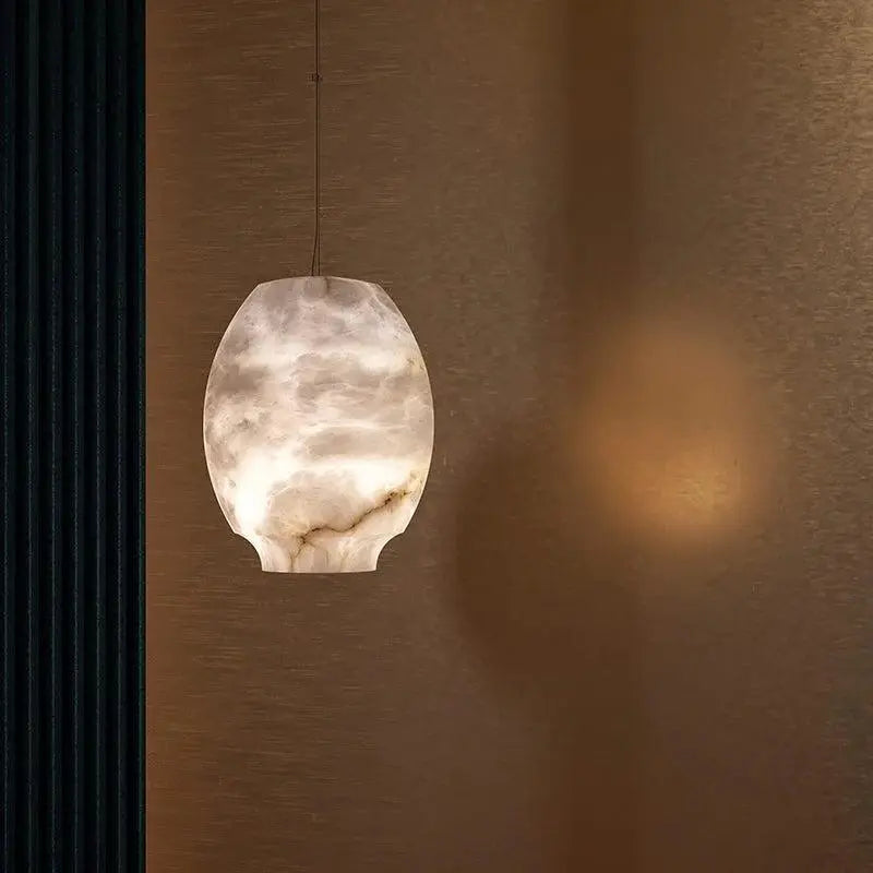 Alabaster Lantern Pendant Light — alternate product view 4