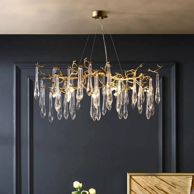 Decorative Raindrop Chandelier — alternate product view 5