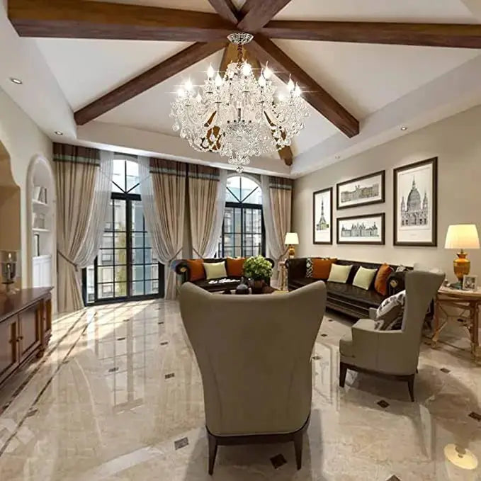 Buckingham Crystal Chandelier — alternate product view 5