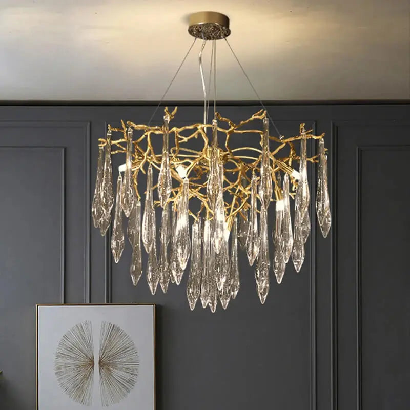 Decorative Raindrop Chandelier — alternate product view 3