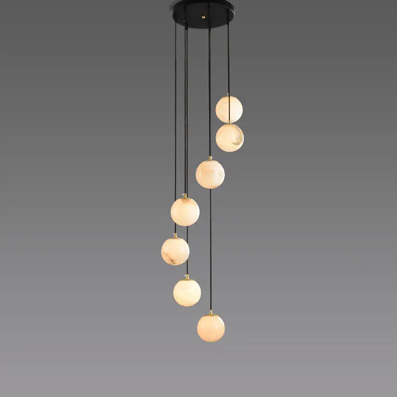 Marble Chandelier Global Pendant — alternate product view 7