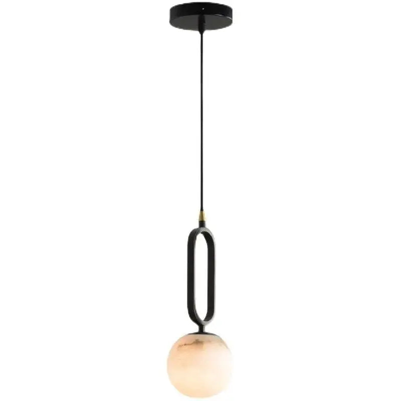 Alabaster Sphere Pendant Light — product view