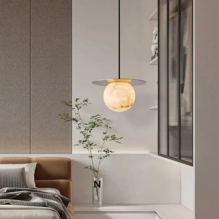 Marble Stellar Pendant Light — alternate product view 3