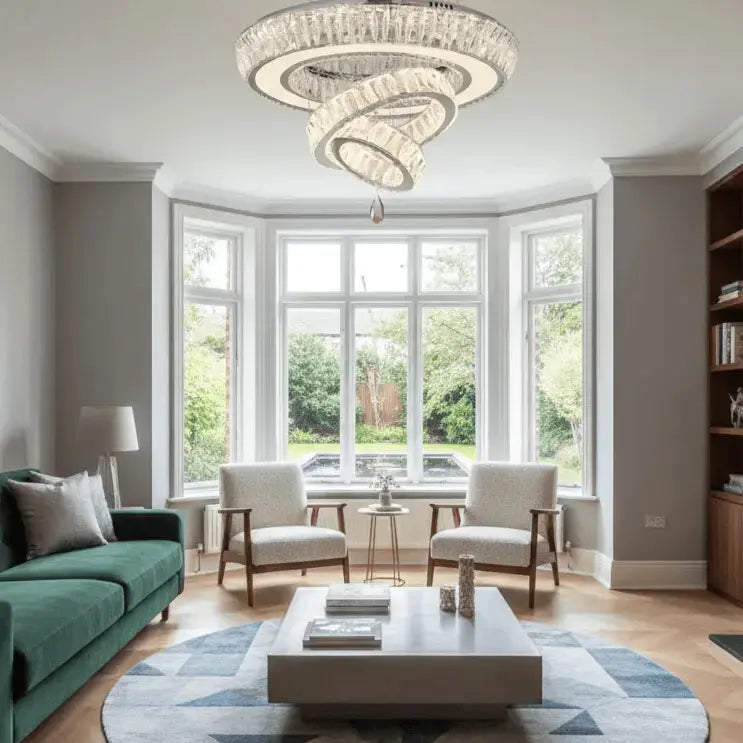 Modern Crystal Luxury Ceiling Light — product view