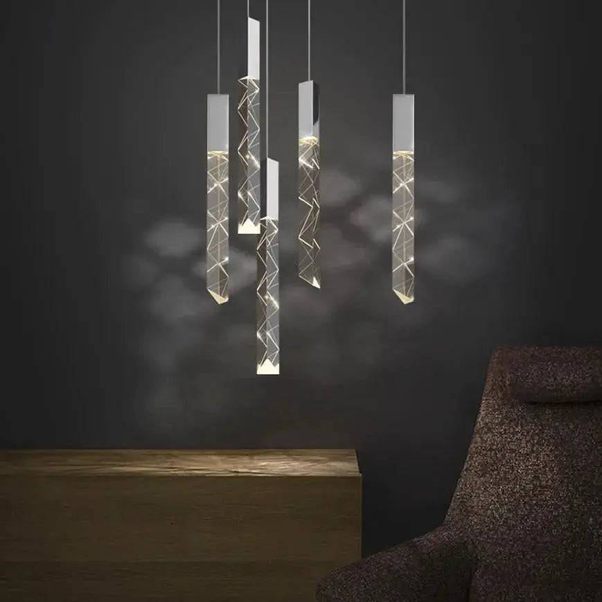 Rectangle Loft Chandelier — product view