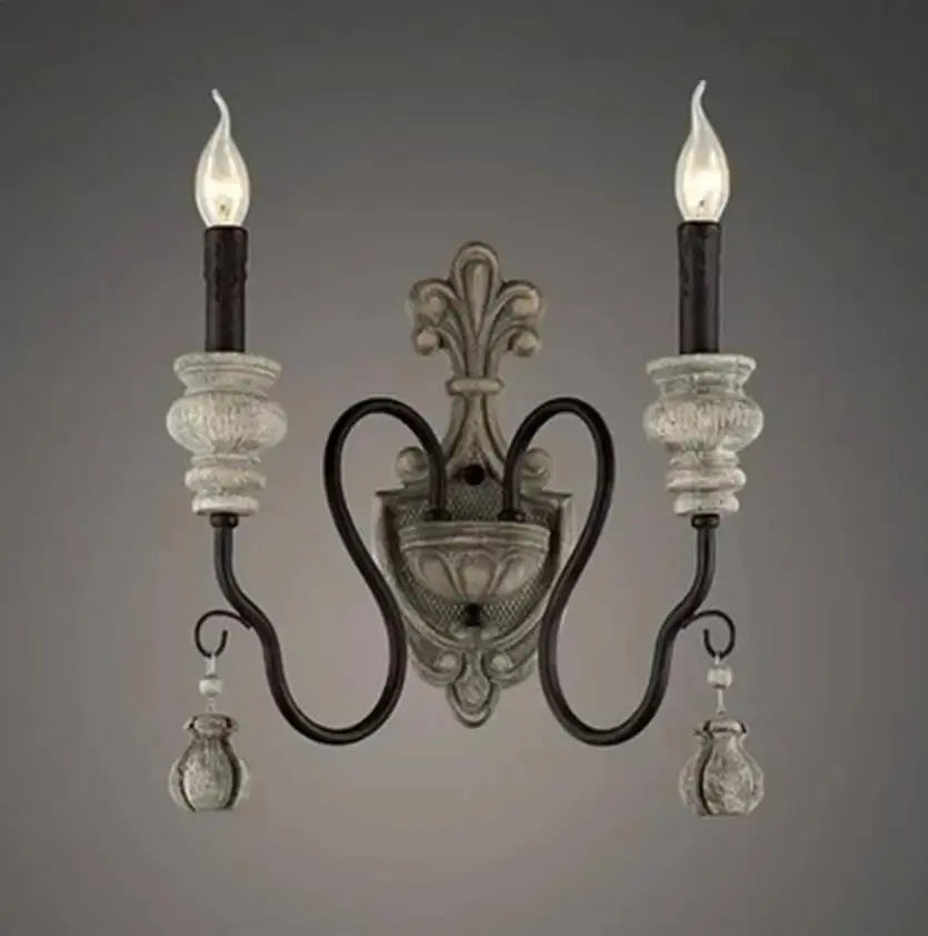 Nordic Wood Decorative Wall Fixture — alternate product view 1