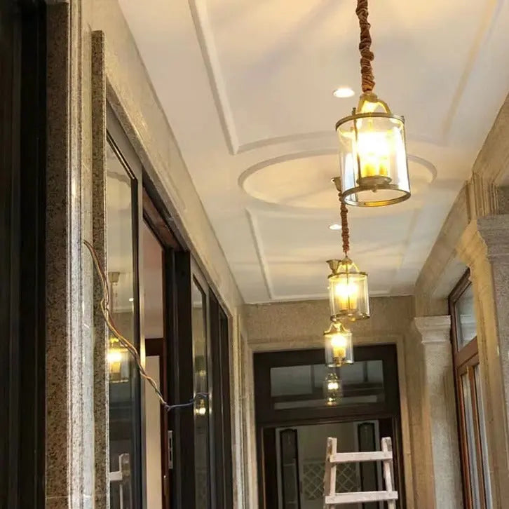 American Vintage Copper Chandeliers — alternate product view 8