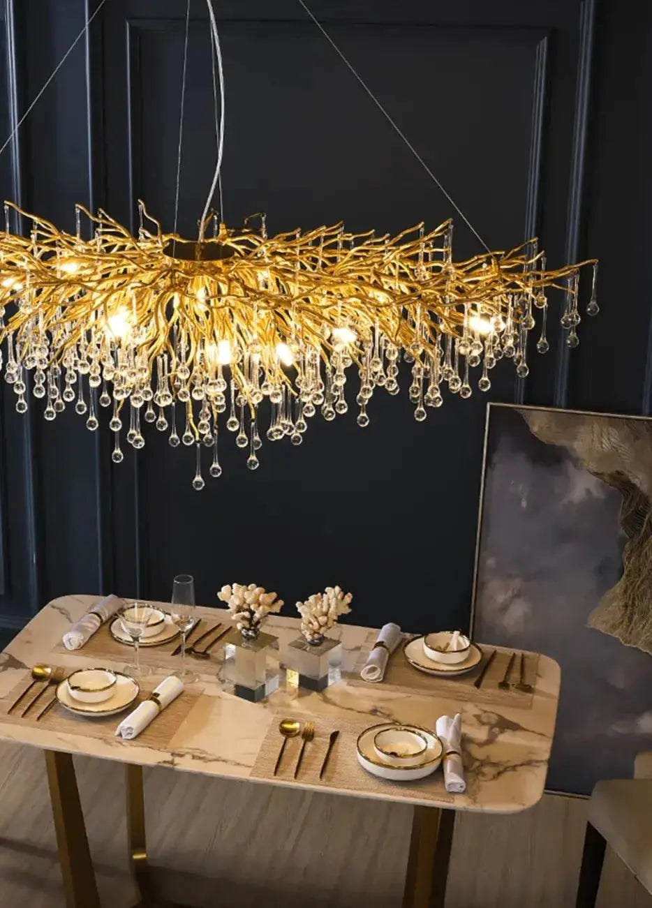 Unique Luxury Crystal Chandelier For Living Room — alternate product view 6
