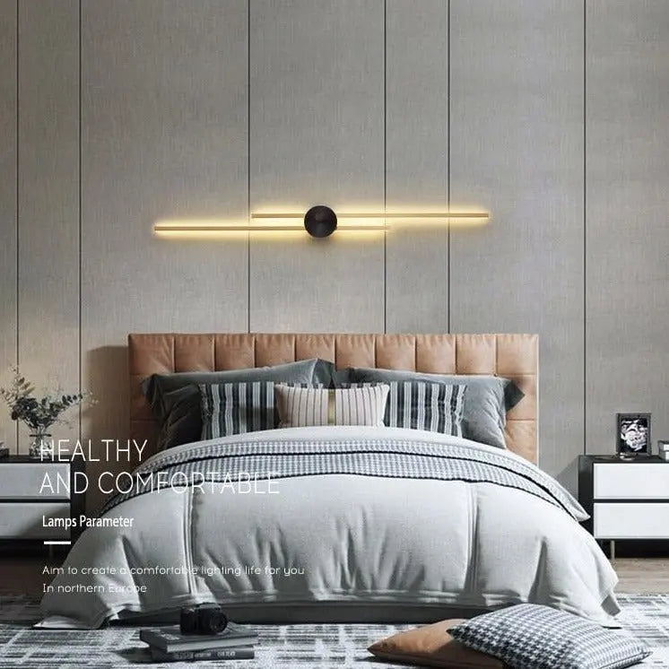 Luxury Minimalist Creative Copper Wall Light — alternate product view 6