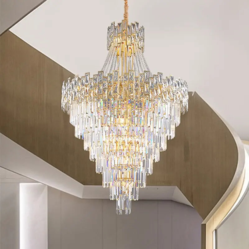 Brass Globe Art Decor Chandelier — alternate product view 2