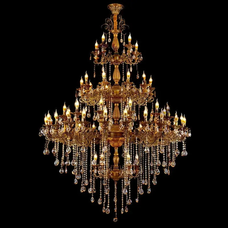 Luxurious Huge Crystal Chandelier — alternate product view 6