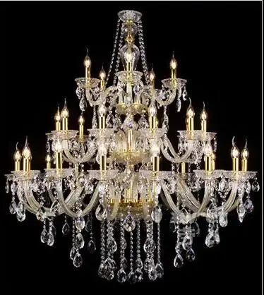 Classic 3 layers Crystal Chandelier — alternate product view 8