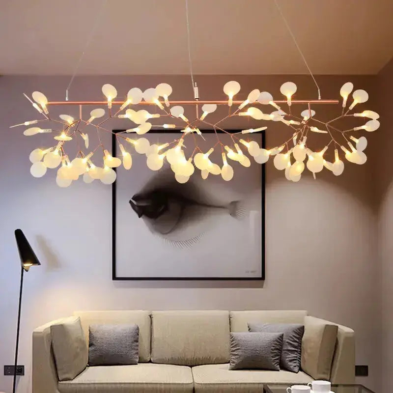 Designer Industrial Firefly Chandelier — alternate product view 5