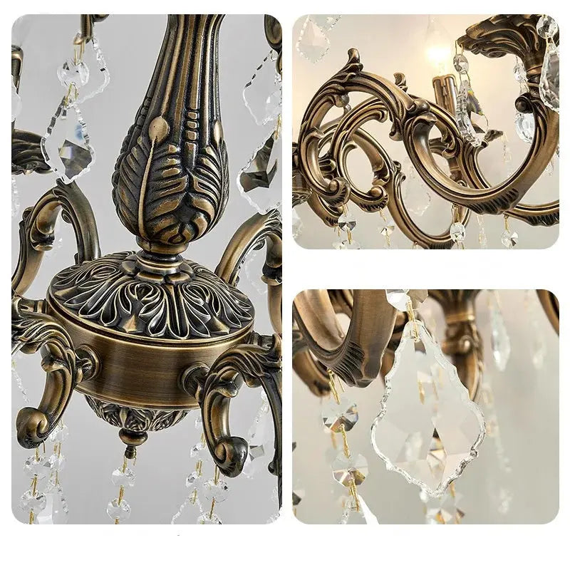 Crystal New Fashion Bedroom Chandelier — alternate product view 4