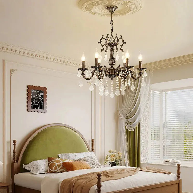 Crystal New Fashion Bedroom Chandelier — alternate product view 3