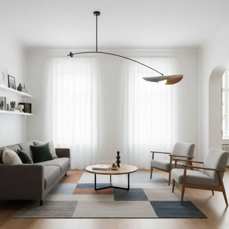 Modern Minimalist Designer Lamp — close-up design detail 2