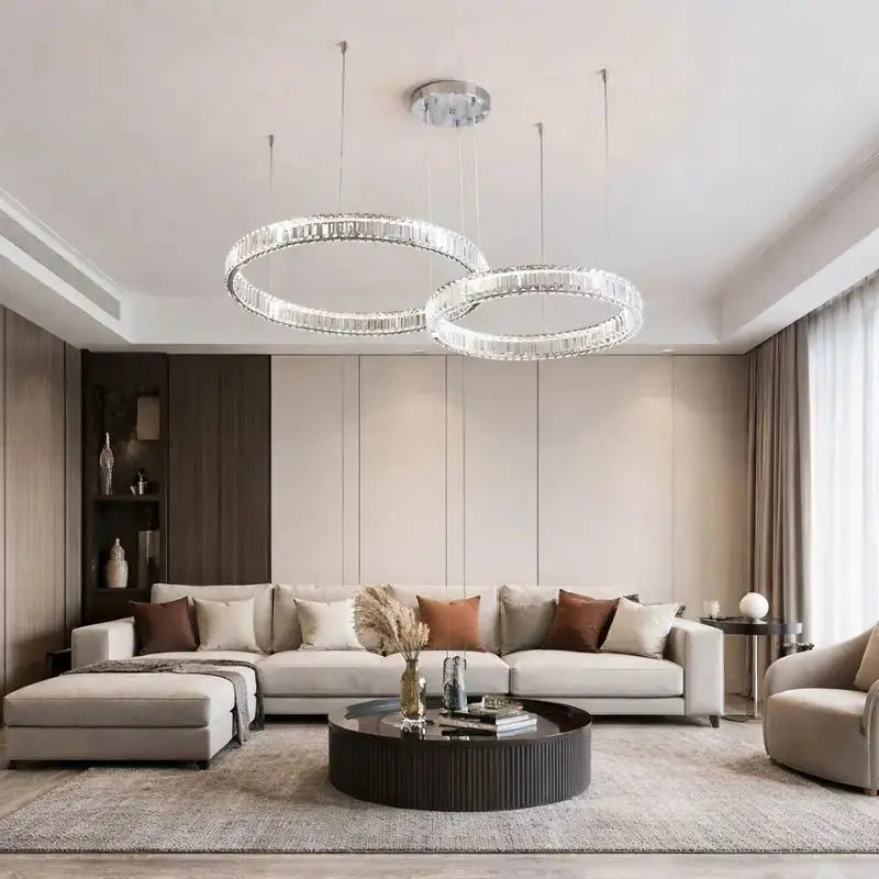 Modern Crystal Ceiling Lights — close-up design detail 2