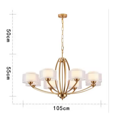 Nordic Pendant Light Lustre — alternate product view 6