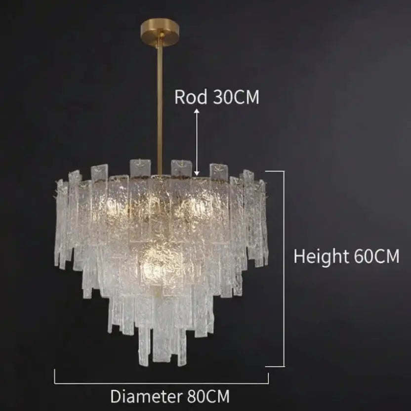 Postmodern Nordic Crystal Chandelier — alternate product view 5