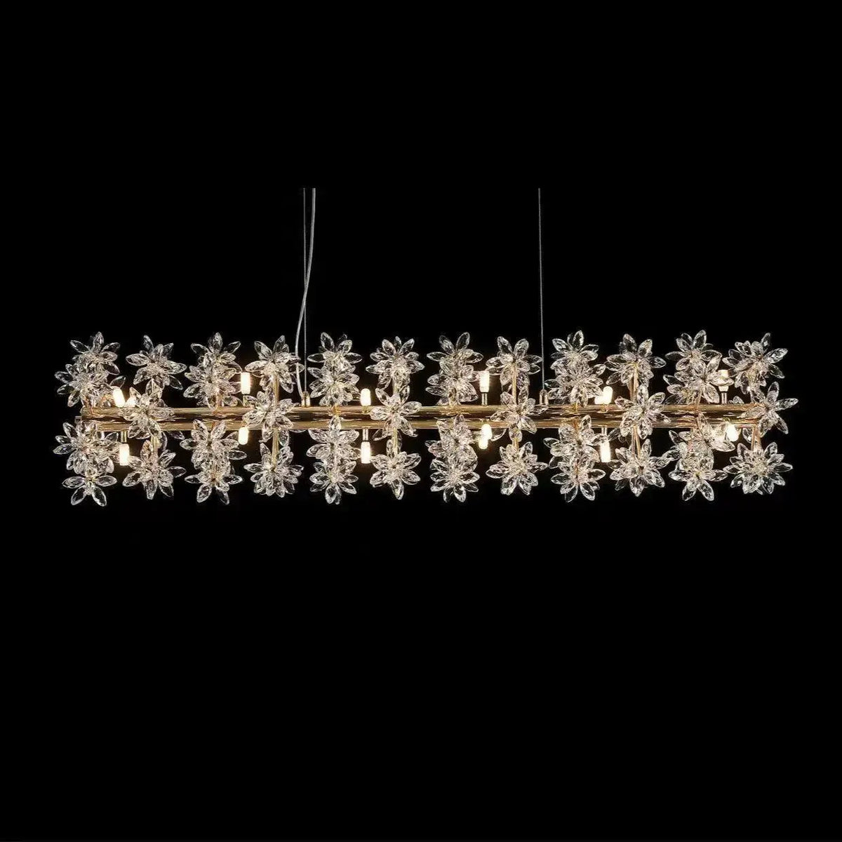 Designer Scandinavian Crystal Chandelier — alternate product view 7