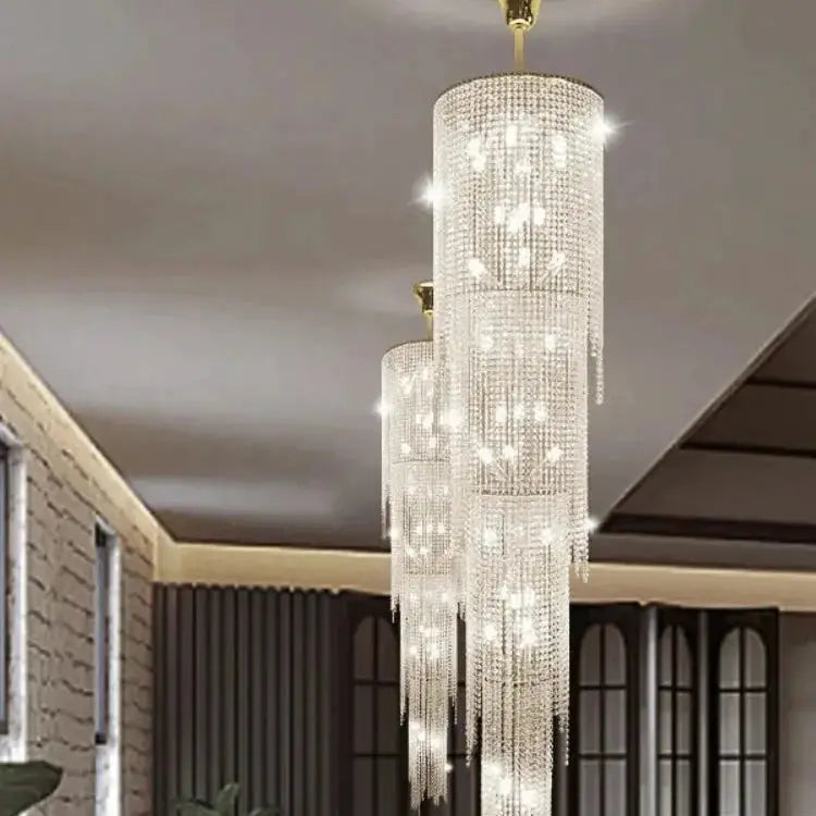Luxury High Ceiling Chandelier — alternate product view 2