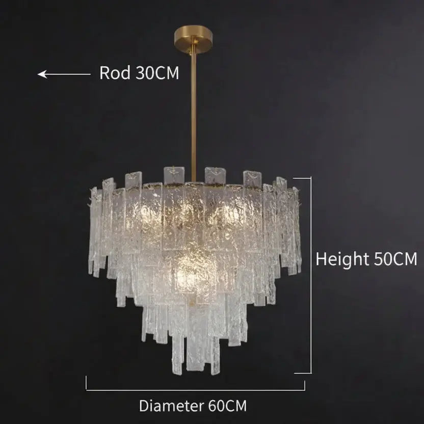Postmodern Nordic Crystal Chandelier — alternate product view 8
