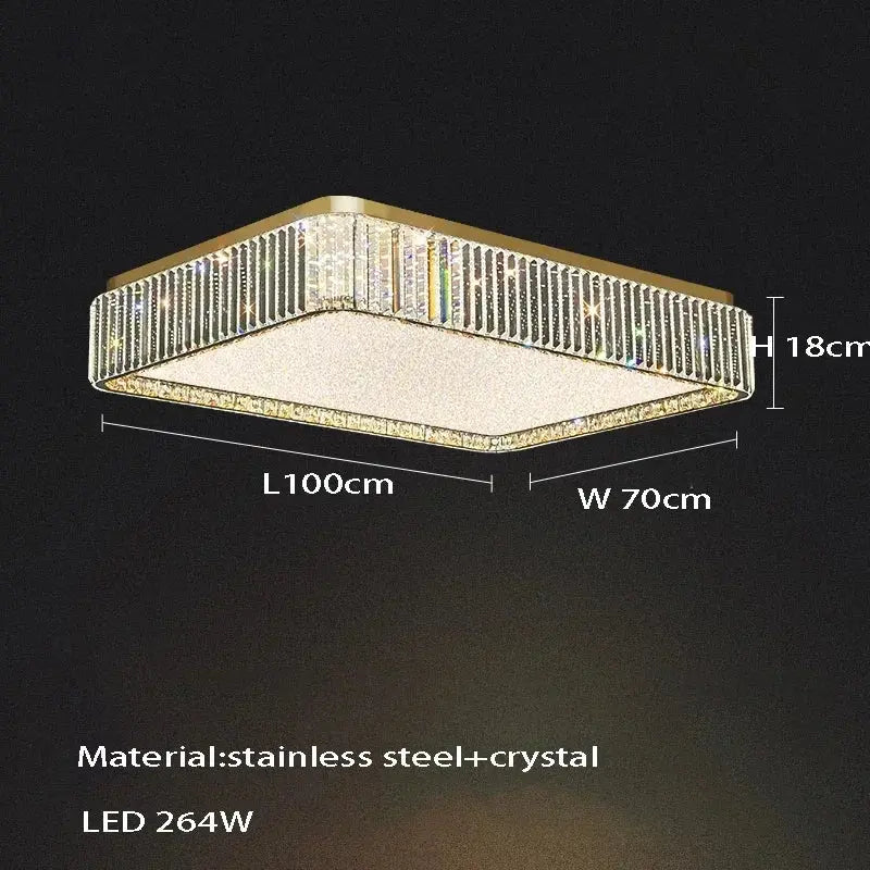 Luxury Crystal Ceiling Lamp — alternate product view 7