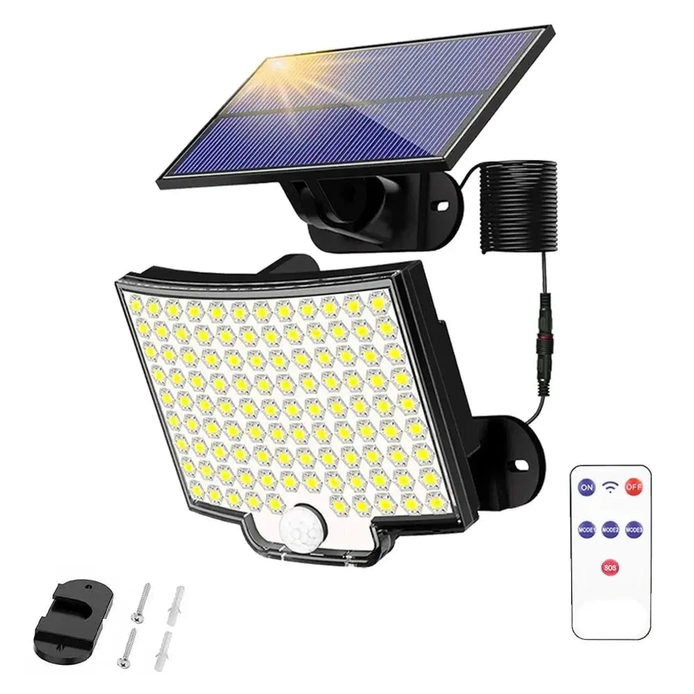 Outdoor Waterproof 106 LED Solar Light — product view