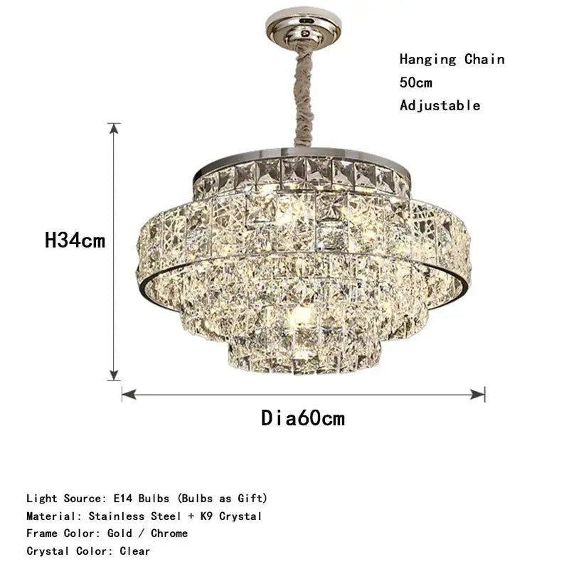 Crystal Elegant Chandelier Design — alternate product view 15