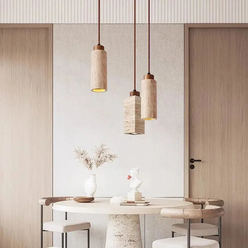 Stone Wabi-sabi Bedroom Lights — alternate product view 2