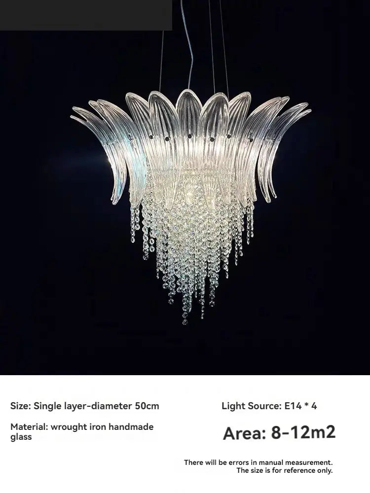 Modern Elegant Foyer Chandelier — alternate product view 8