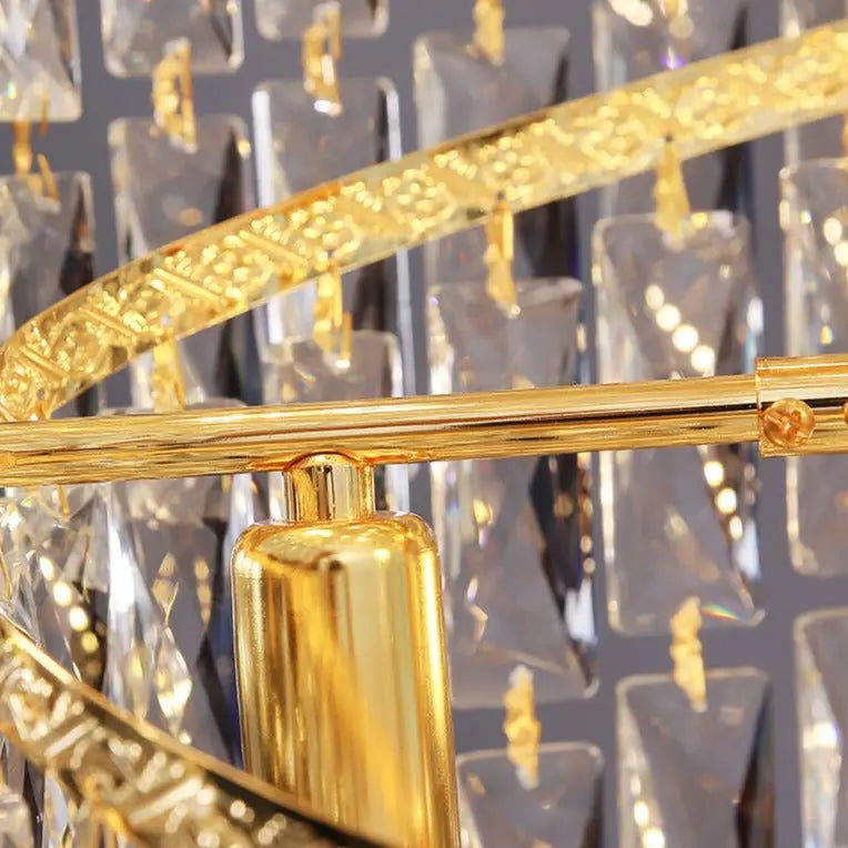 Luxury High Ceiling Long Chandelier — alternate product view 7