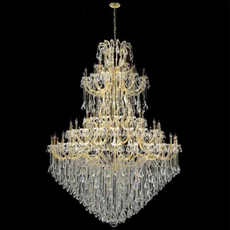 Modern Luxury Clear Crystal Chandelier — alternate product view 6