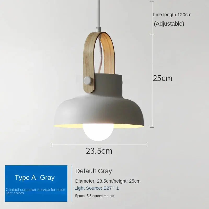 Nordic Loft LED Iron Pendant Lights — alternate product view 6