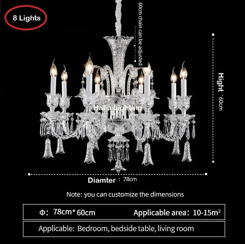 Crystal Extra Large Chandelier — alternate product view 11