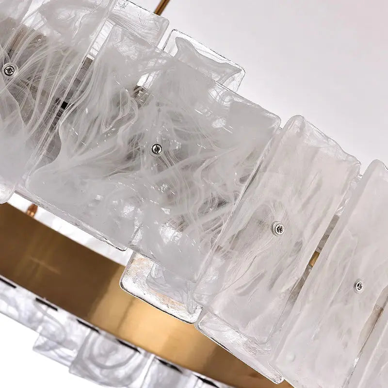 Cloud Glass Modern Chandelier — alternate product view 5
